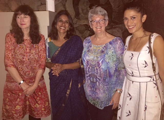 Ubud 2018 Gail Jones, Anurahda Roy, Rose, Fatima Bhutto